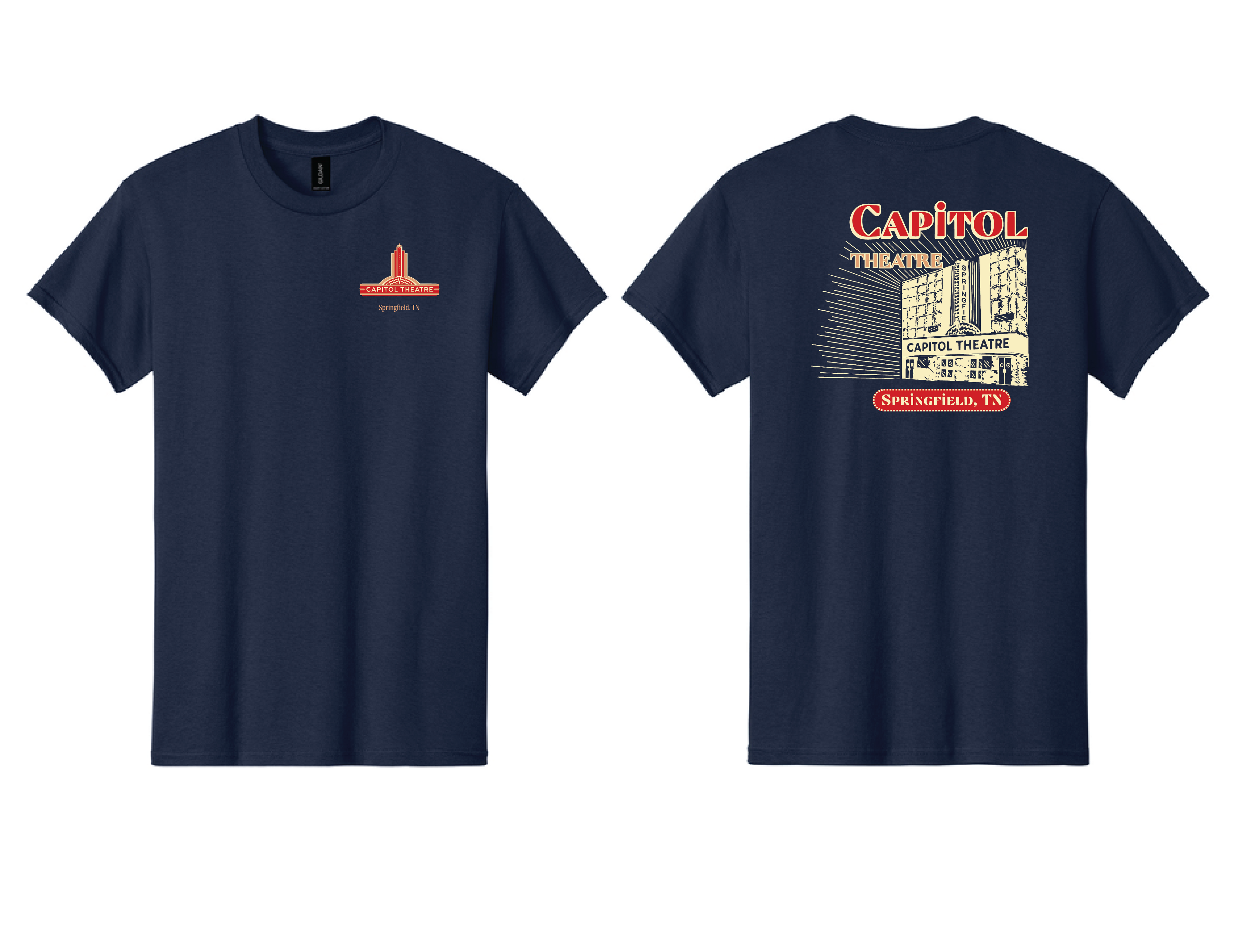 Commemorative Springfield Capitol Theatre T-Shirt